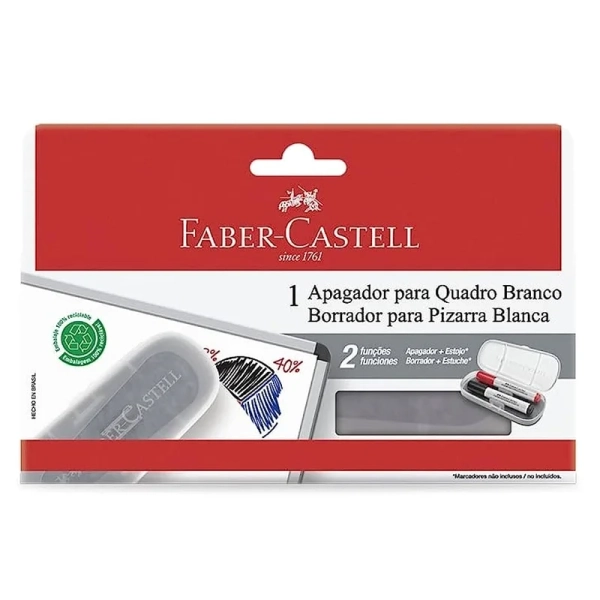 Apagador Para Quadro Branco Faber Castell