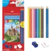 Lapis de cor (sextavado) Ecolapis 12 Cores c/Kit - Faber-Castell - Image 2