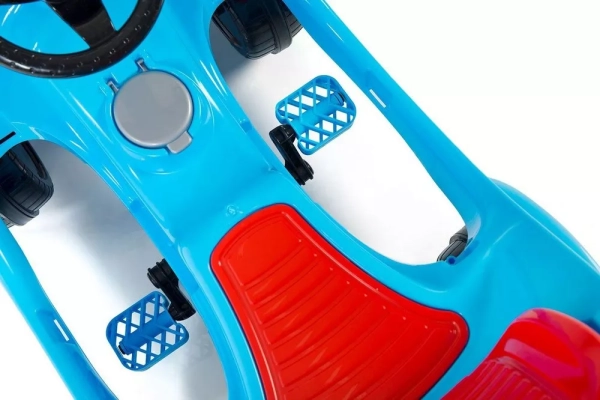 Carrinho Passeio Infantil Pedal Empurrador 1300 Fouks Azul - Image 2