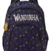 Mochila Escolar Wandinha Notebook Luxcel Preto