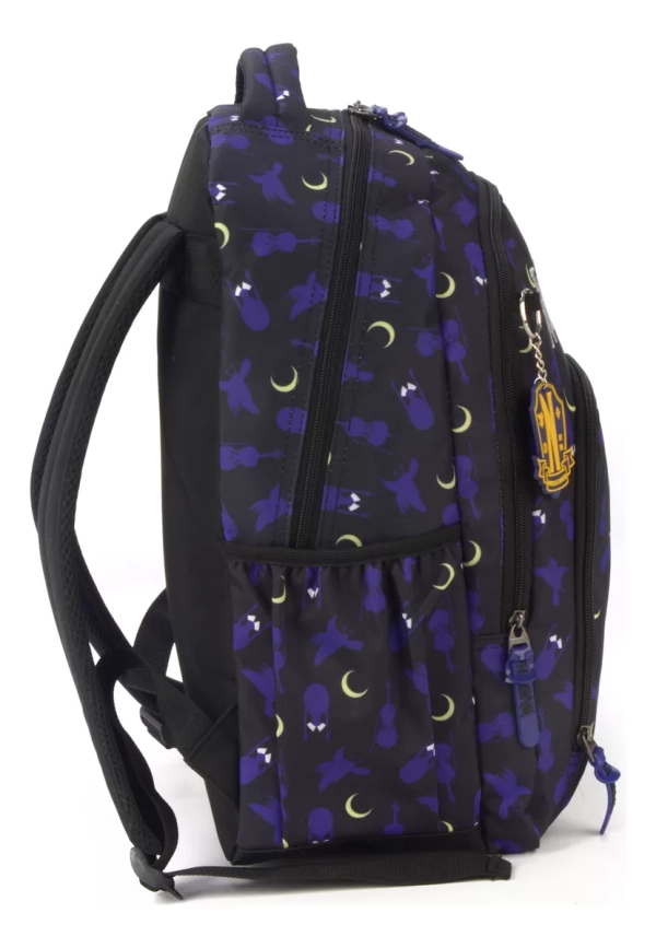 Mochila Escolar Wandinha Notebook Luxcel Preto - Image 2