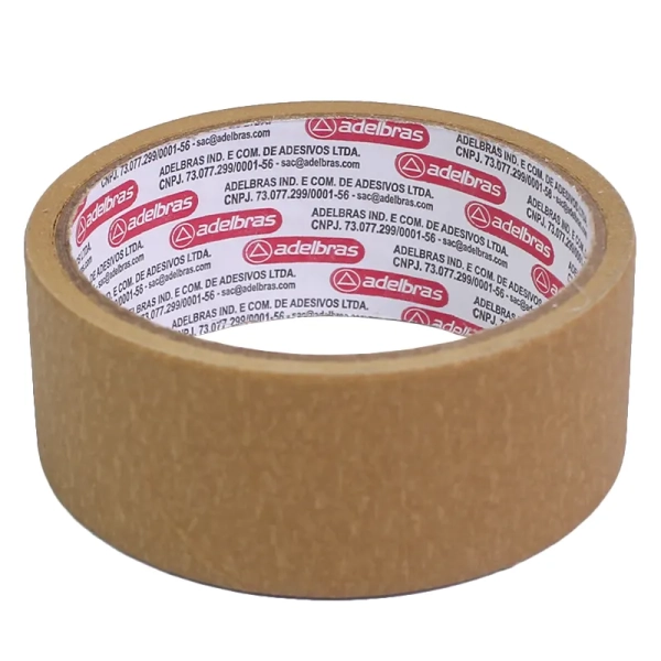 Fita Crepe Kraft 770 36mm x 10m Rolo – Adelbras - Image 2