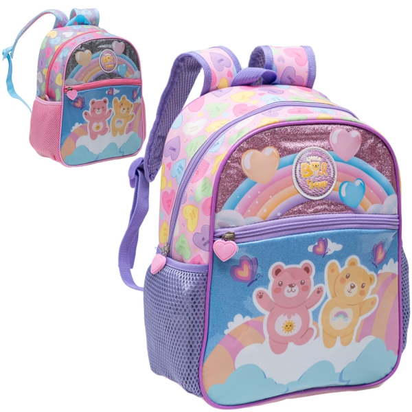 MOCHILA INFANTIL FEMININA LITTLE BEAR 13