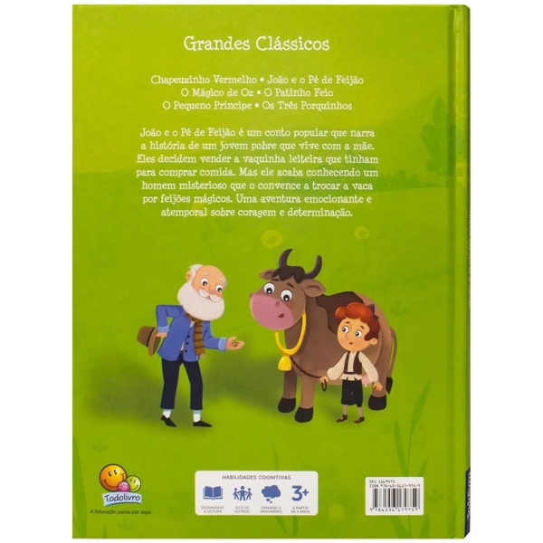Livro - Grandes Clássicos: João e o pé de feijão - Image 3
