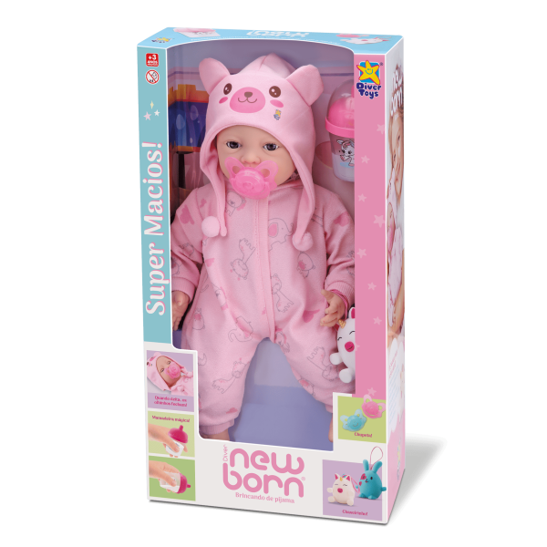 New Born Brincando de Pijama - Menina - Image 2