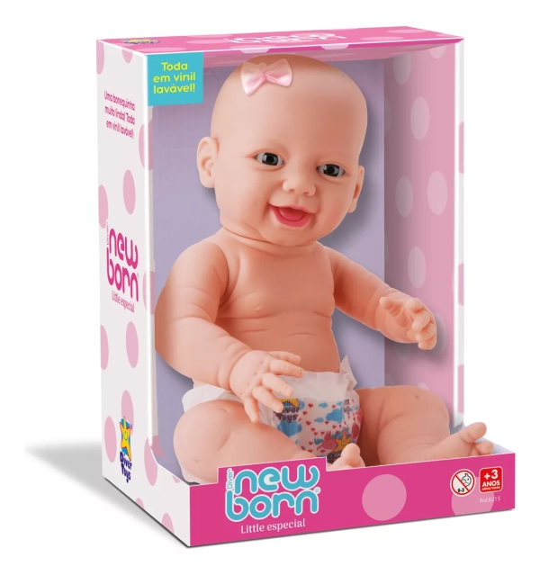 Boneca Diver New Born Little Especial