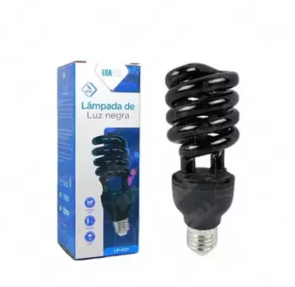 Lâmpada Luz Negra Efeito Neon 35W 220V LUATEK LP-001-220V